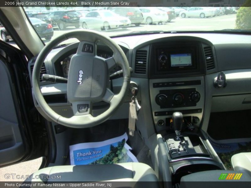 Black / Medium Slate Gray 2006 Jeep Grand Cherokee Laredo 4x4