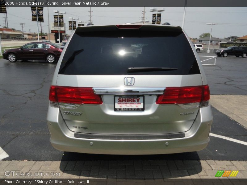 Silver Pearl Metallic / Gray 2008 Honda Odyssey Touring