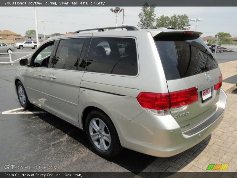 Silver Pearl Metallic / Gray 2008 Honda Odyssey Touring
