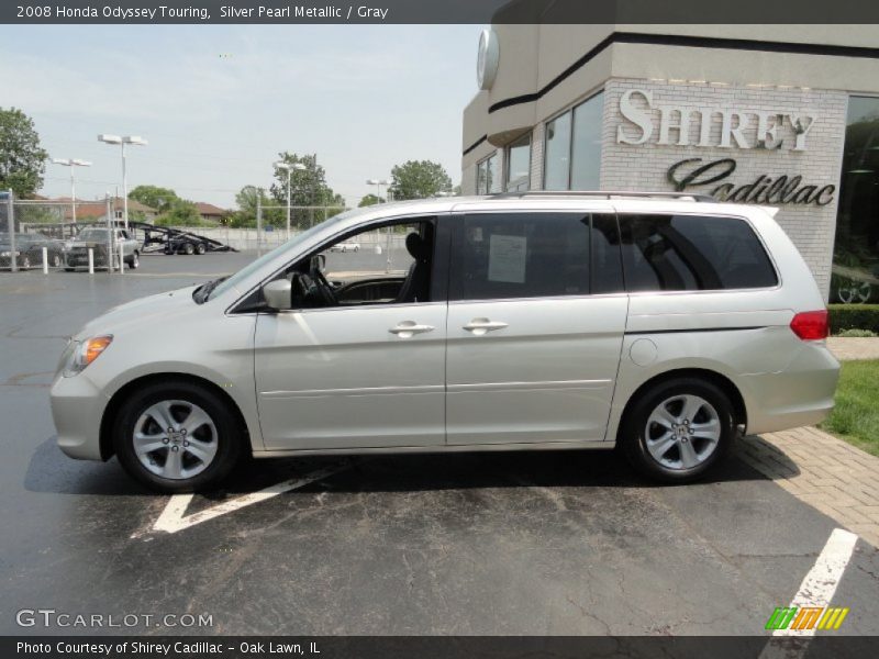 Silver Pearl Metallic / Gray 2008 Honda Odyssey Touring