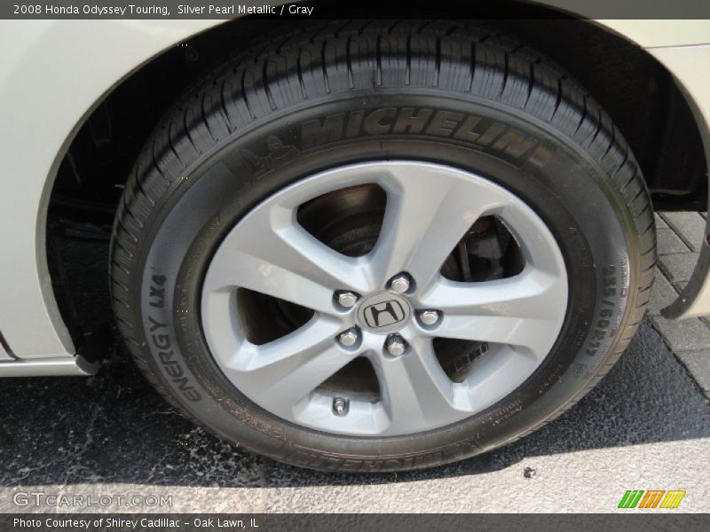 Silver Pearl Metallic / Gray 2008 Honda Odyssey Touring
