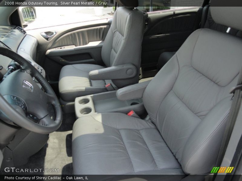 Silver Pearl Metallic / Gray 2008 Honda Odyssey Touring