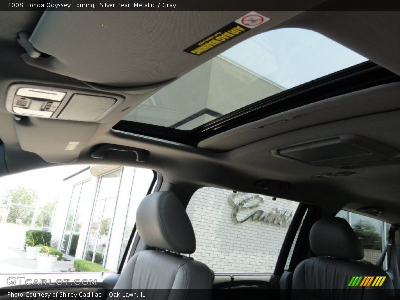 Silver Pearl Metallic / Gray 2008 Honda Odyssey Touring