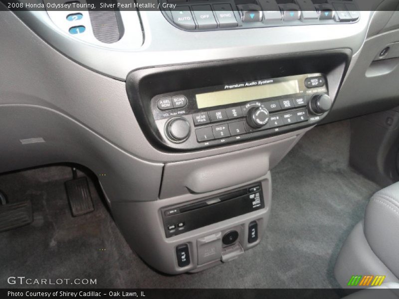Silver Pearl Metallic / Gray 2008 Honda Odyssey Touring