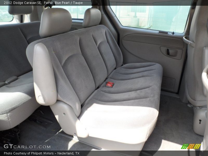  2002 Caravan SE Taupe Interior