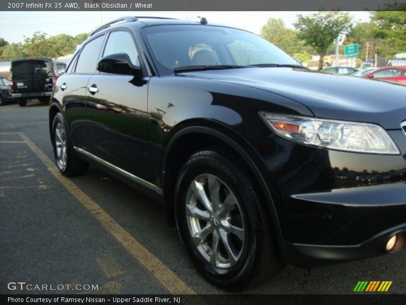 Black Obsidian / Wheat 2007 Infiniti FX 35 AWD