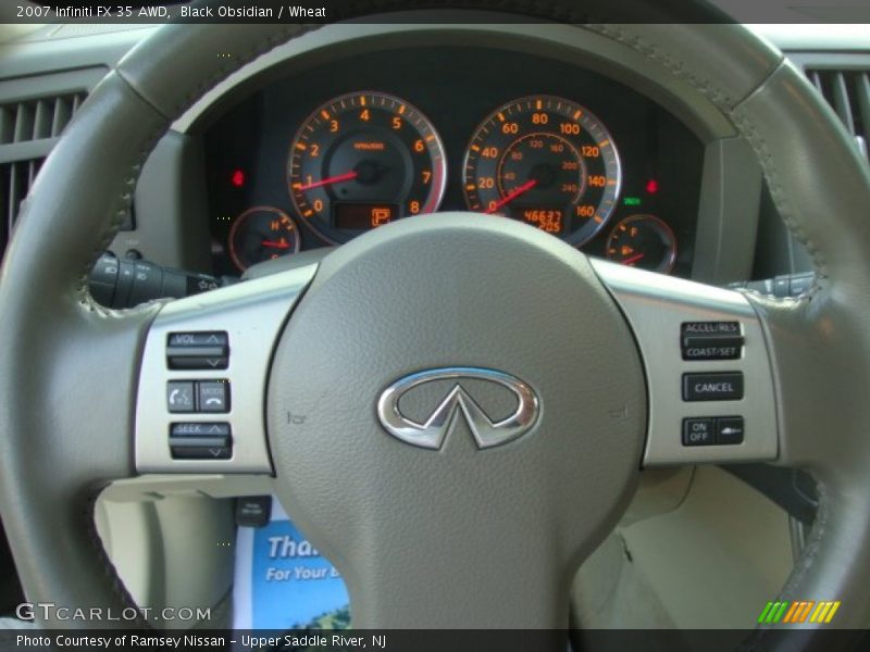 Black Obsidian / Wheat 2007 Infiniti FX 35 AWD