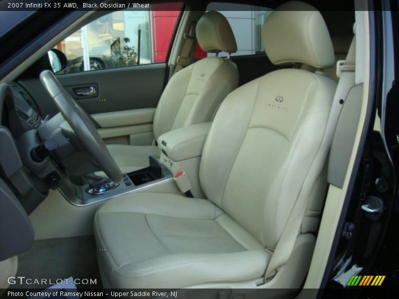Black Obsidian / Wheat 2007 Infiniti FX 35 AWD