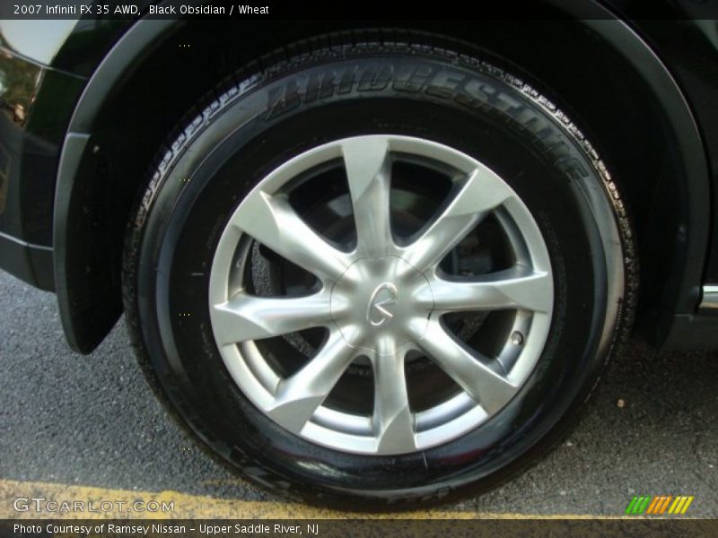 Black Obsidian / Wheat 2007 Infiniti FX 35 AWD