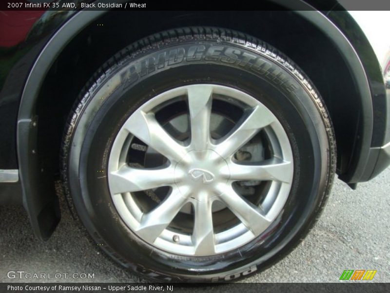 Black Obsidian / Wheat 2007 Infiniti FX 35 AWD