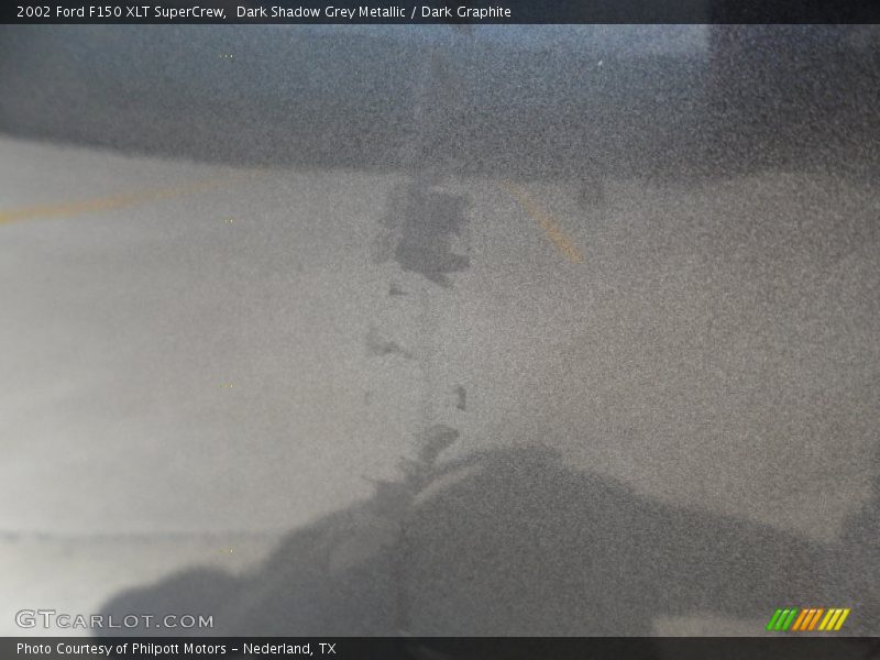 Dark Shadow Grey Metallic / Dark Graphite 2002 Ford F150 XLT SuperCrew