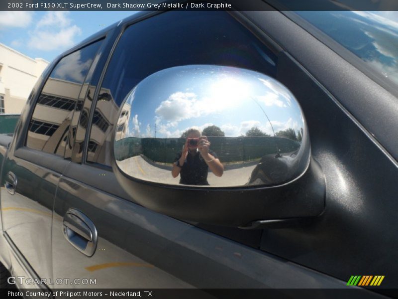 Dark Shadow Grey Metallic / Dark Graphite 2002 Ford F150 XLT SuperCrew