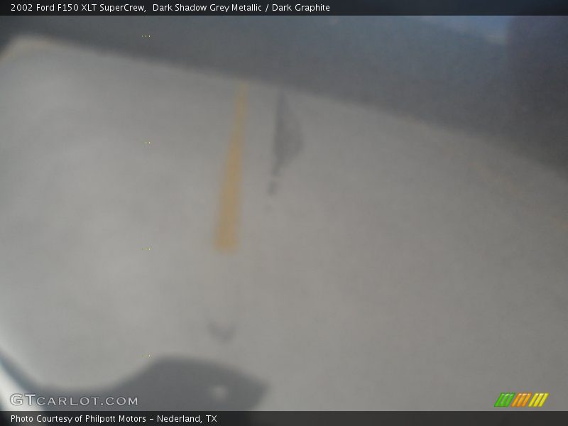 Dark Shadow Grey Metallic / Dark Graphite 2002 Ford F150 XLT SuperCrew