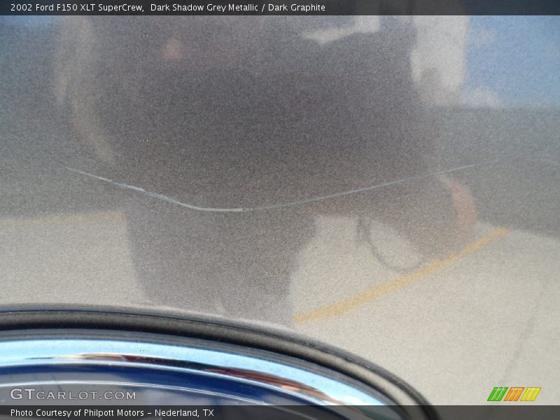 Dark Shadow Grey Metallic / Dark Graphite 2002 Ford F150 XLT SuperCrew