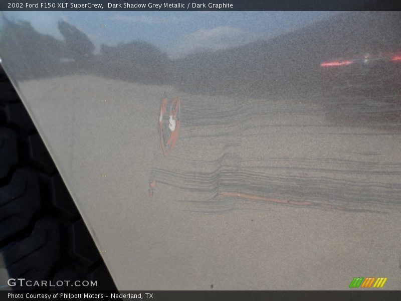 Dark Shadow Grey Metallic / Dark Graphite 2002 Ford F150 XLT SuperCrew