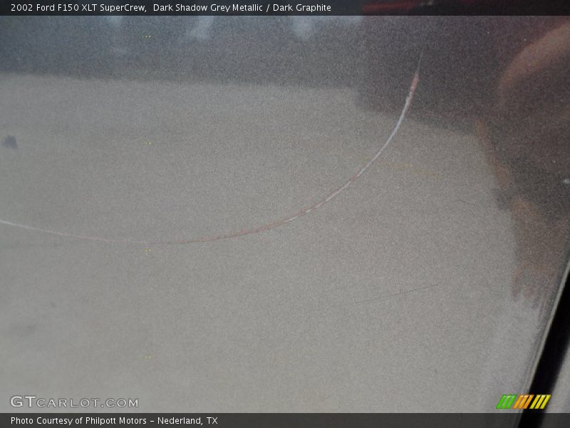 Dark Shadow Grey Metallic / Dark Graphite 2002 Ford F150 XLT SuperCrew