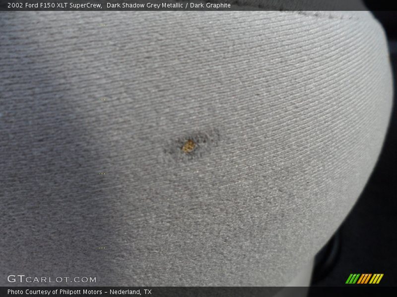 Dark Shadow Grey Metallic / Dark Graphite 2002 Ford F150 XLT SuperCrew