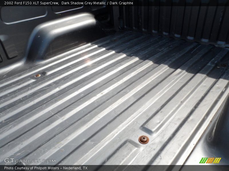 Dark Shadow Grey Metallic / Dark Graphite 2002 Ford F150 XLT SuperCrew