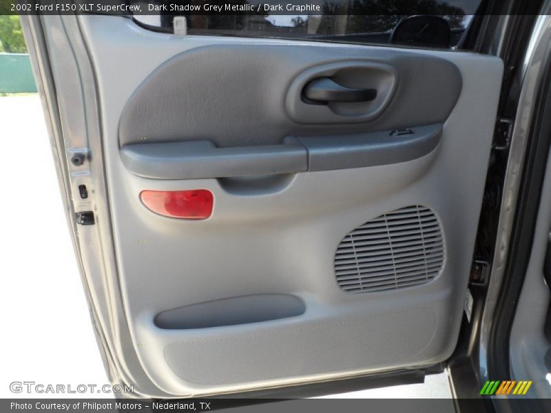 Dark Shadow Grey Metallic / Dark Graphite 2002 Ford F150 XLT SuperCrew