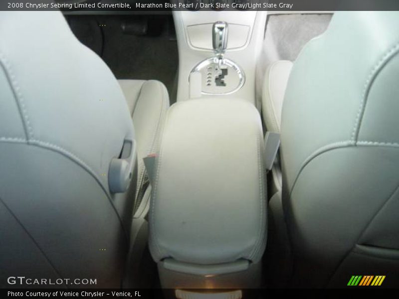 Marathon Blue Pearl / Dark Slate Gray/Light Slate Gray 2008 Chrysler Sebring Limited Convertible