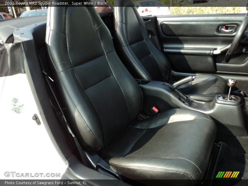  2002 MR2 Spyder Roadster Black Interior