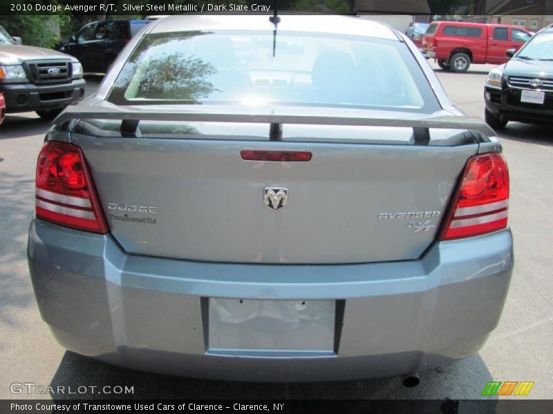 Silver Steel Metallic / Dark Slate Gray 2010 Dodge Avenger R/T