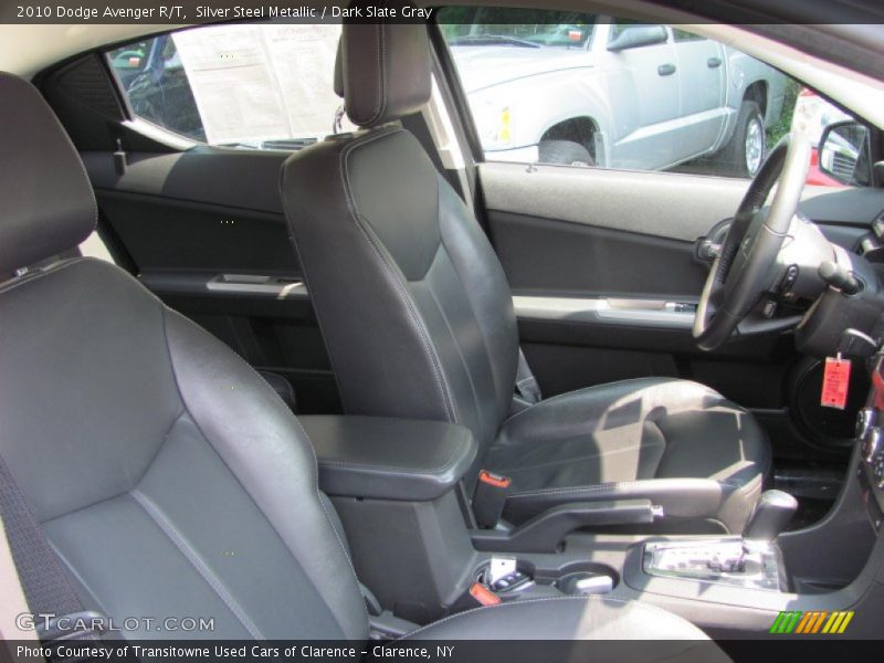Silver Steel Metallic / Dark Slate Gray 2010 Dodge Avenger R/T