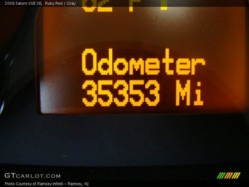 Ruby Red / Gray 2009 Saturn VUE XE