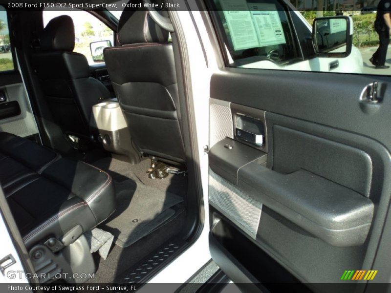 Oxford White / Black 2008 Ford F150 FX2 Sport SuperCrew