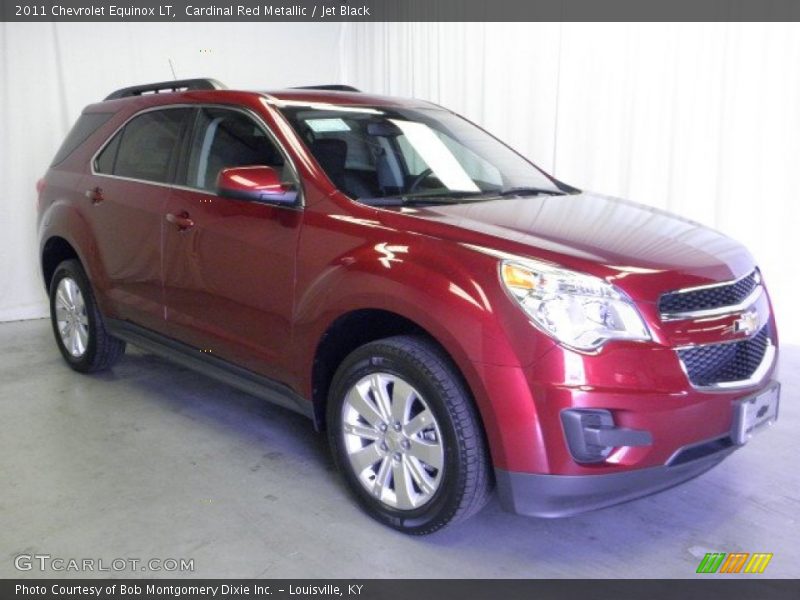 Cardinal Red Metallic / Jet Black 2011 Chevrolet Equinox LT