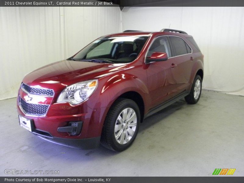 Cardinal Red Metallic / Jet Black 2011 Chevrolet Equinox LT