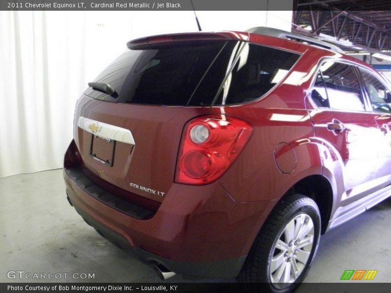 Cardinal Red Metallic / Jet Black 2011 Chevrolet Equinox LT
