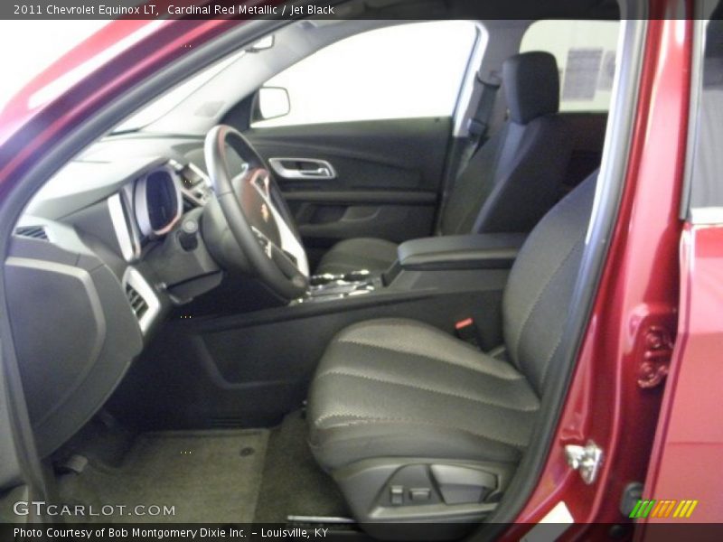 Cardinal Red Metallic / Jet Black 2011 Chevrolet Equinox LT