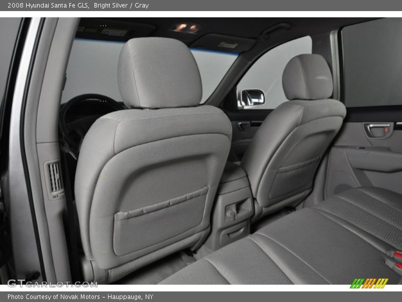 Bright Silver / Gray 2008 Hyundai Santa Fe GLS