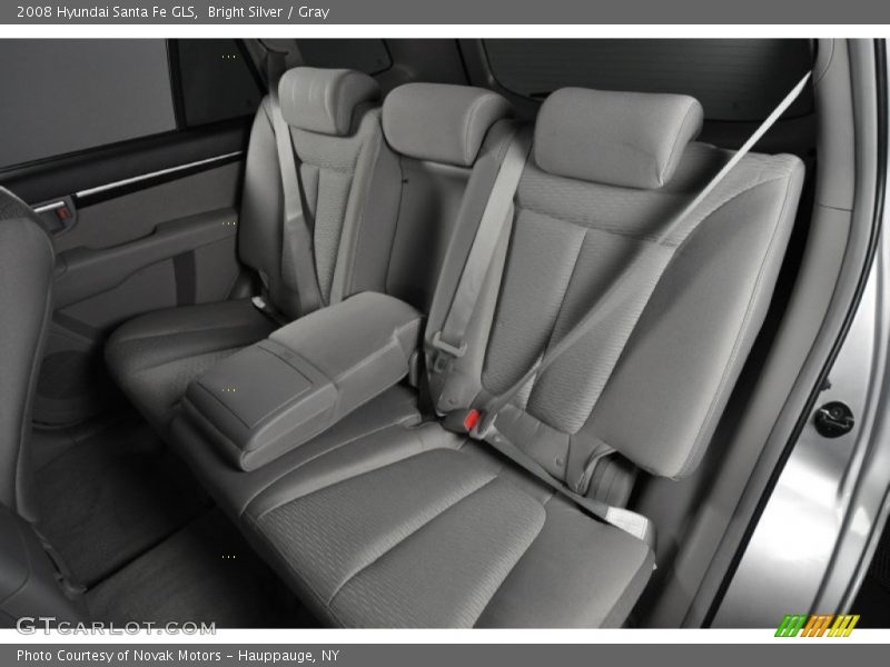 Bright Silver / Gray 2008 Hyundai Santa Fe GLS