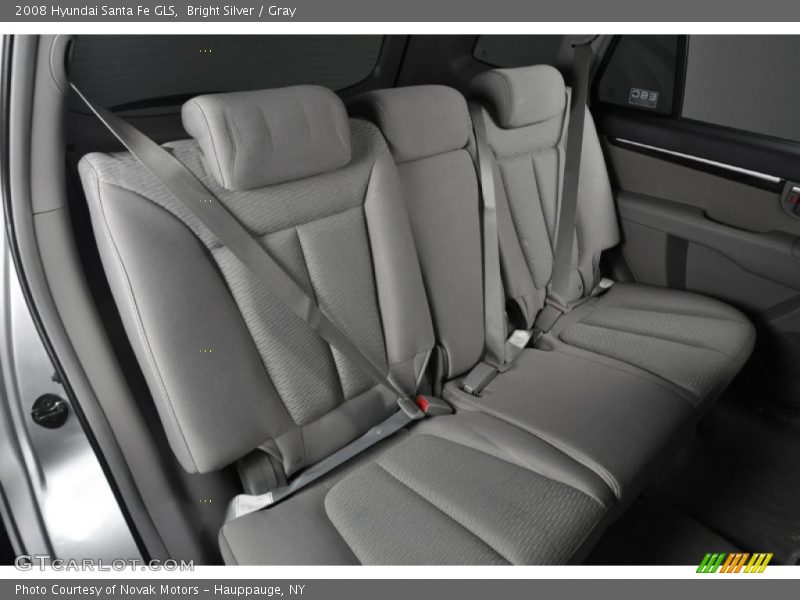 Bright Silver / Gray 2008 Hyundai Santa Fe GLS