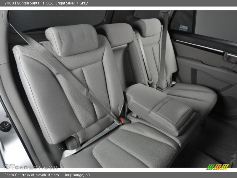 Bright Silver / Gray 2008 Hyundai Santa Fe GLS