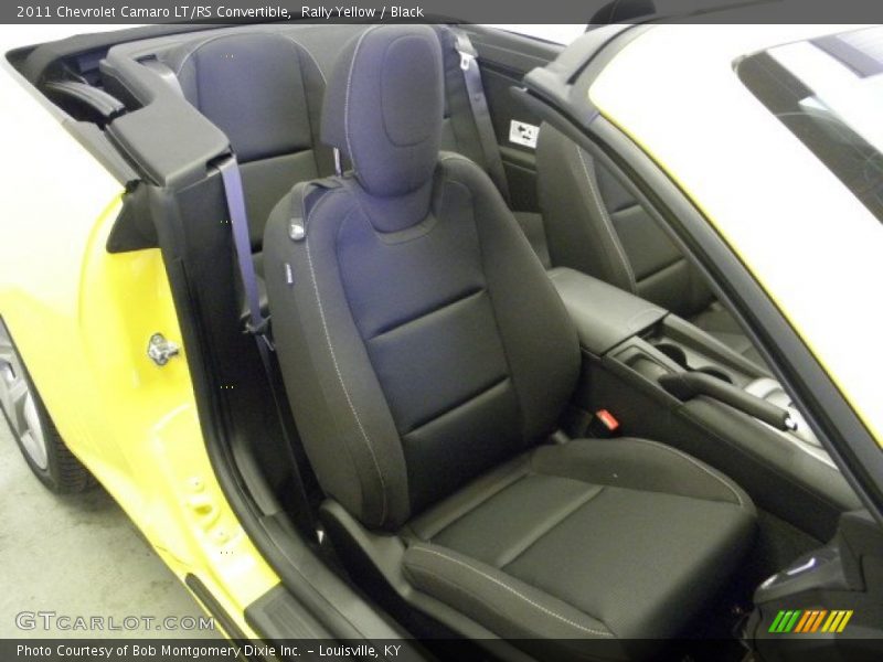 Rally Yellow / Black 2011 Chevrolet Camaro LT/RS Convertible
