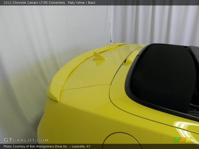 Rally Yellow / Black 2011 Chevrolet Camaro LT/RS Convertible