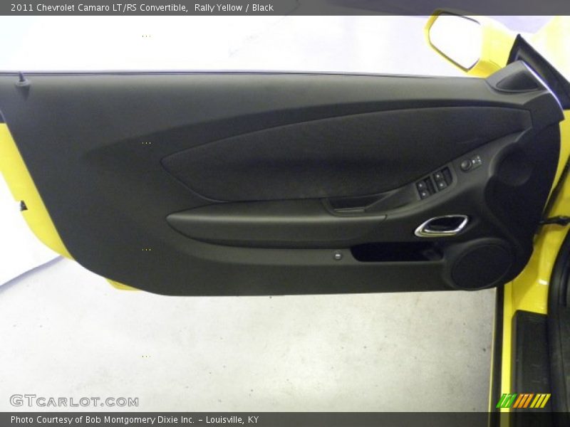 Rally Yellow / Black 2011 Chevrolet Camaro LT/RS Convertible