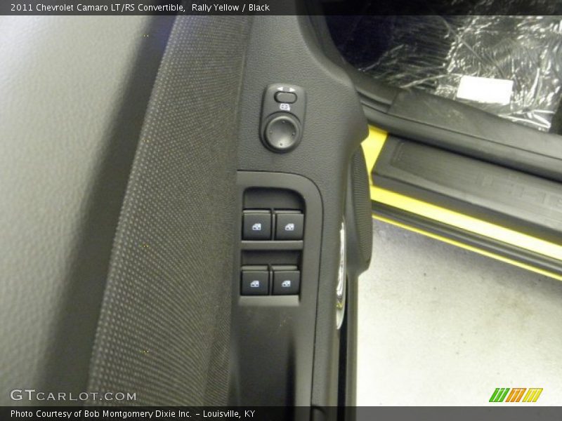 Rally Yellow / Black 2011 Chevrolet Camaro LT/RS Convertible