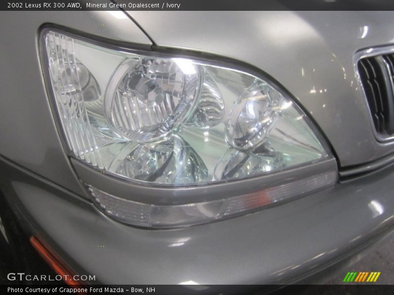 Mineral Green Opalescent / Ivory 2002 Lexus RX 300 AWD