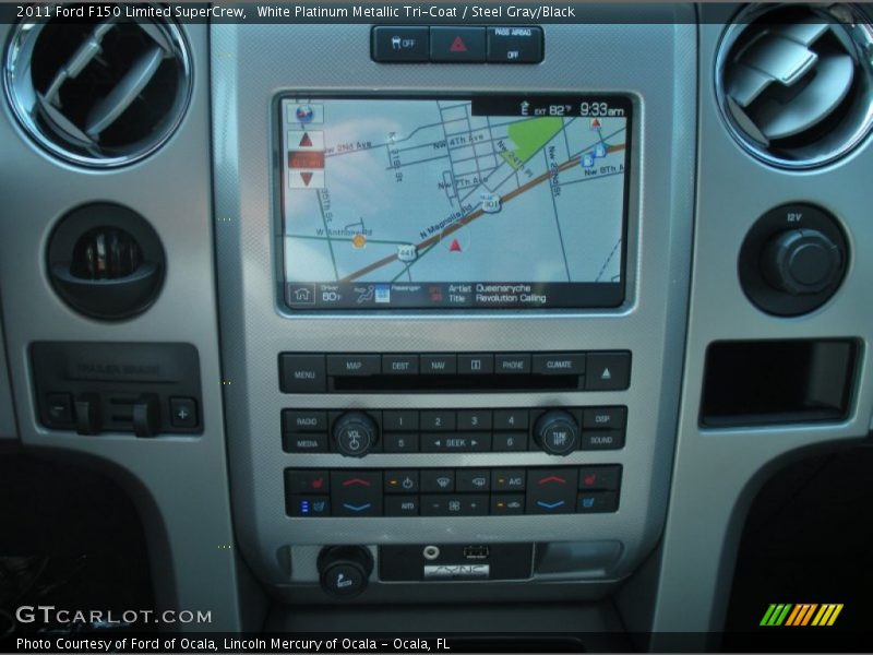 Navigation of 2011 F150 Limited SuperCrew