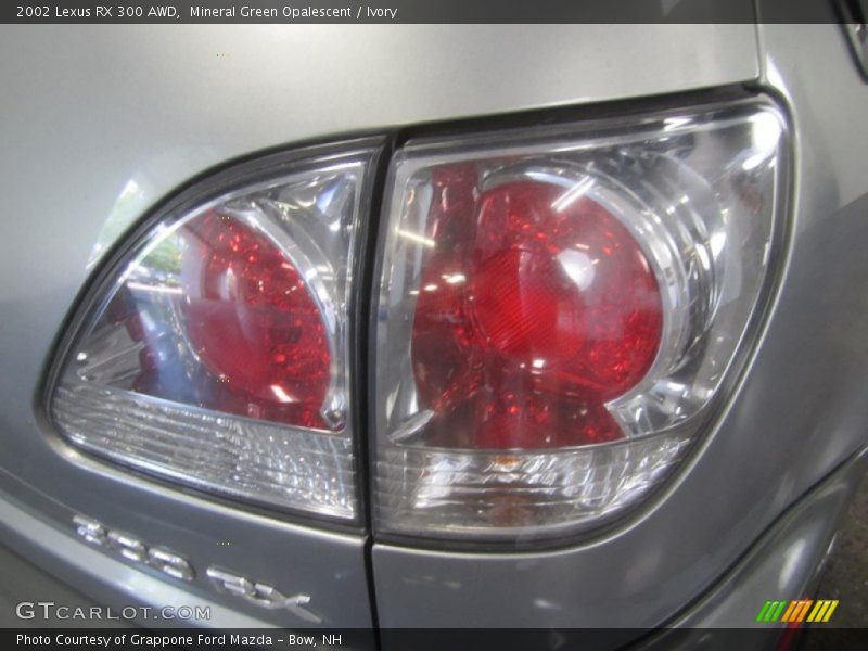Mineral Green Opalescent / Ivory 2002 Lexus RX 300 AWD