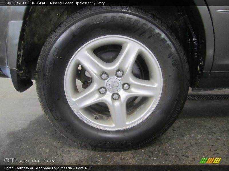 Mineral Green Opalescent / Ivory 2002 Lexus RX 300 AWD
