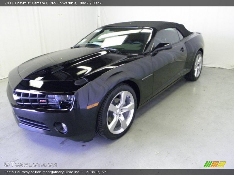 Black / Black 2011 Chevrolet Camaro LT/RS Convertible