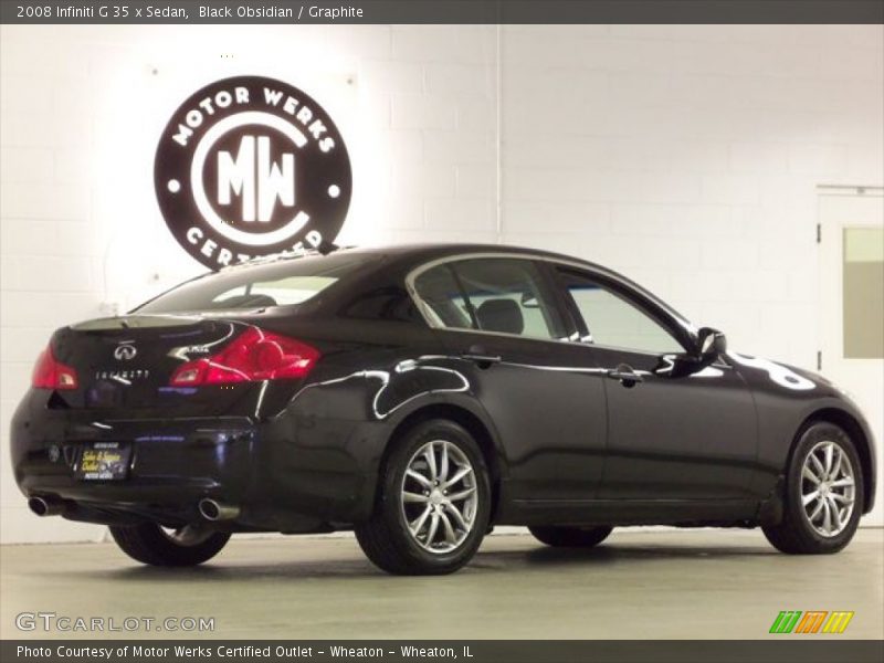Black Obsidian / Graphite 2008 Infiniti G 35 x Sedan