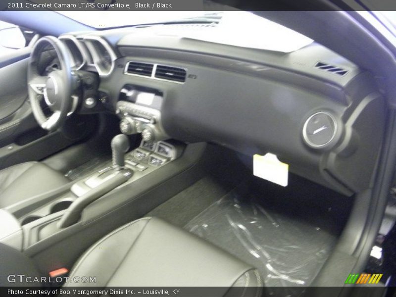 Black / Black 2011 Chevrolet Camaro LT/RS Convertible