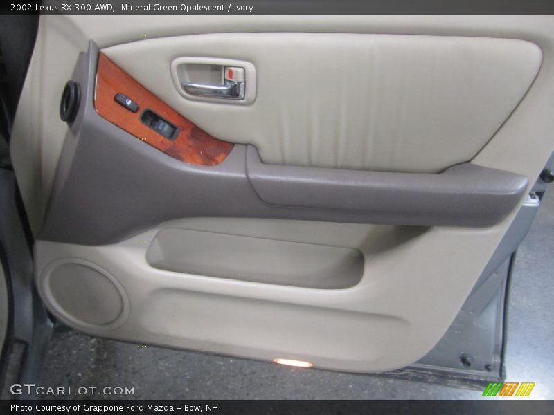 Mineral Green Opalescent / Ivory 2002 Lexus RX 300 AWD