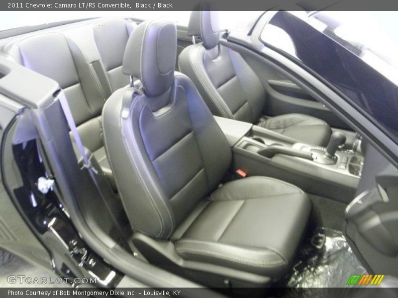 Black / Black 2011 Chevrolet Camaro LT/RS Convertible